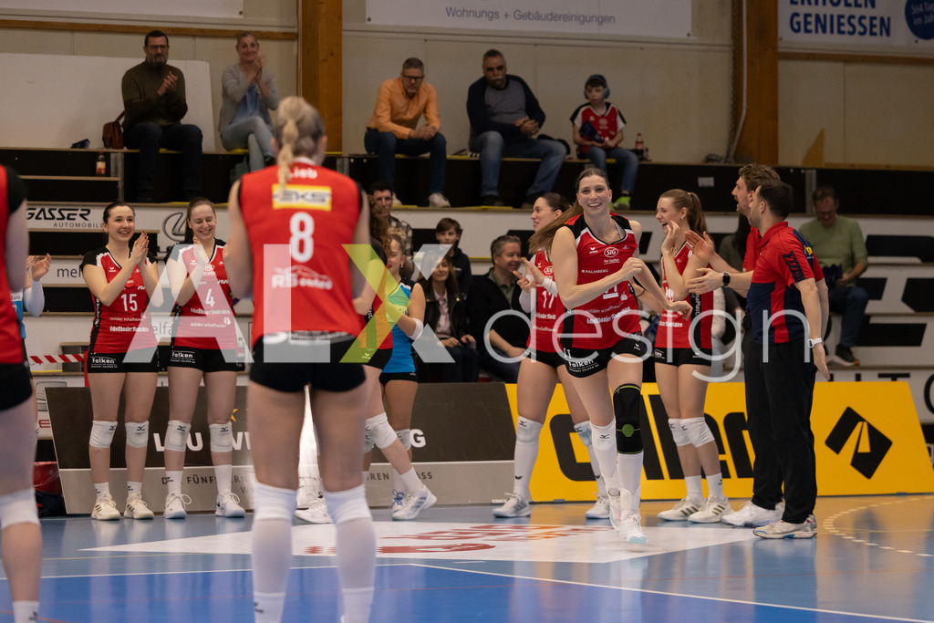 Volleyball I Frauen I Saison 2025-2026 I Volleyball NLA | Women I 1/2 Finals I  VC Kanti Schaffhausen - Sm'Aesch Pfeffingen I 07.03.2026 | 11 Kateřina Holásková (CZ) (VC Kanti Schaffhausen) – Mitte - Realisiert mit Pictrs.com