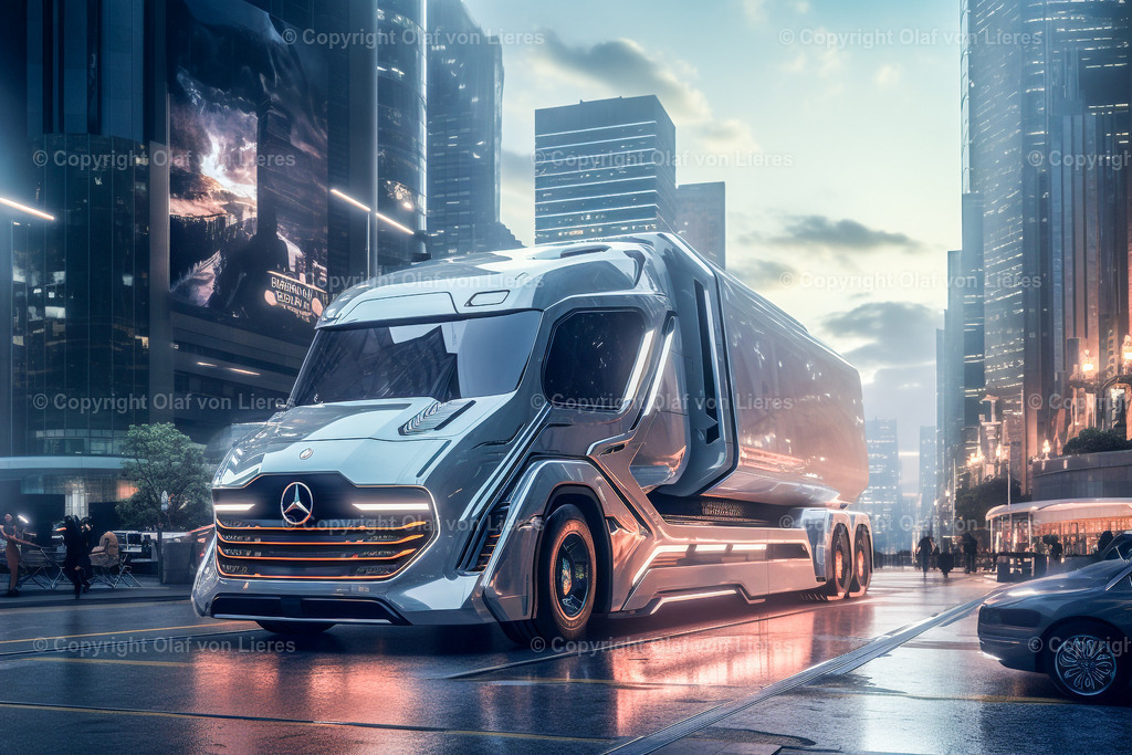 Truck in der Zukunft | LKWs Sience Fiction