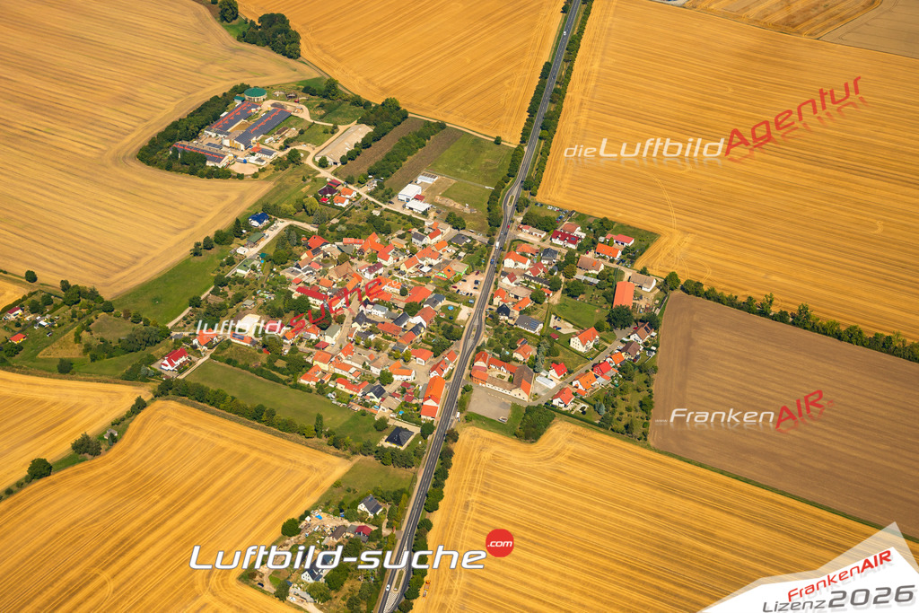 Rödigsdorf Apolda Bild- Das Luftbild wurde 2025 vom UL-Flugzeug heraus erstellt ( keine Drohne bzw. Drohnenaufnahme ) - Hochauflösende Luftaufnahme -Nicht vergleichbar mit Google Maps oder Satelittenbilder- Die Geschenkidee !Mit Lizenz und Bildrechte bestellbar - CC