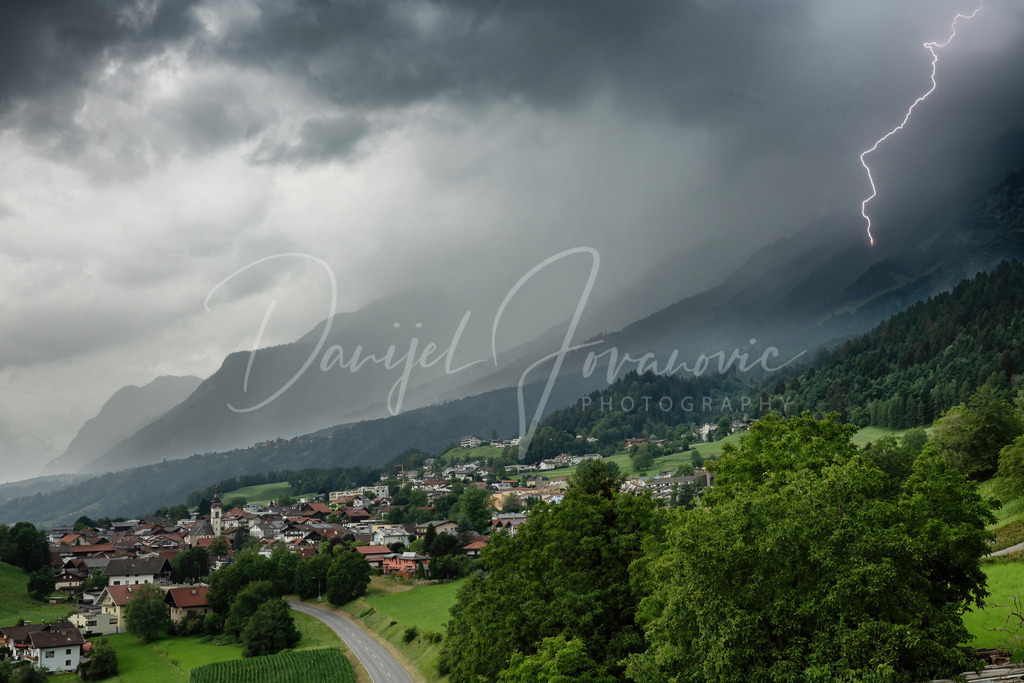 Blitz | Blitzeinschlag auf der Nordkette