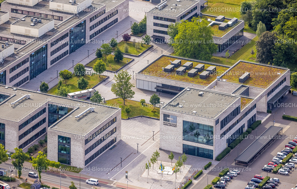 Hamm220600084HSHL | Luftbild, Hochschule Hamm-Lippstadt, HSHL, Campus Hamm, Uentrop, Hamm, Ruhrgebiet, Nordrhein-Westfalen, Deutschland