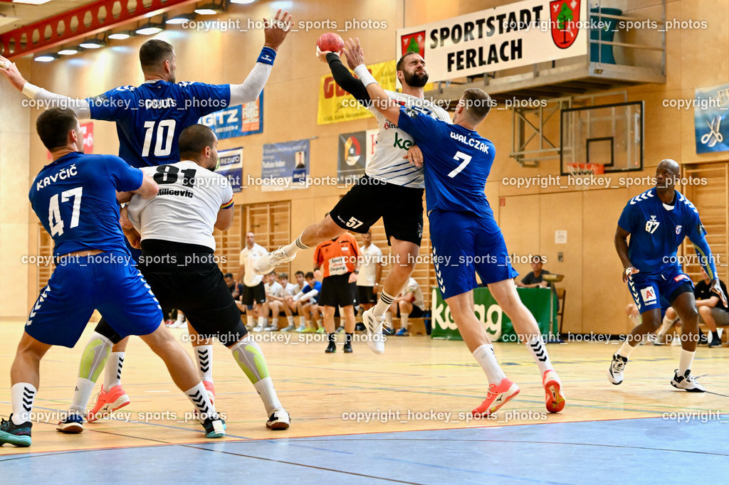 SC Ferlach vs. RK Zagreb 24.8.2023 | #47 Jakov Gojun, #81 Milicevic Adrian, #10 Jakov Gojun, #57 Leban Patrik, #7 Patrik Walczak, #87 Yoel Cuni Morales