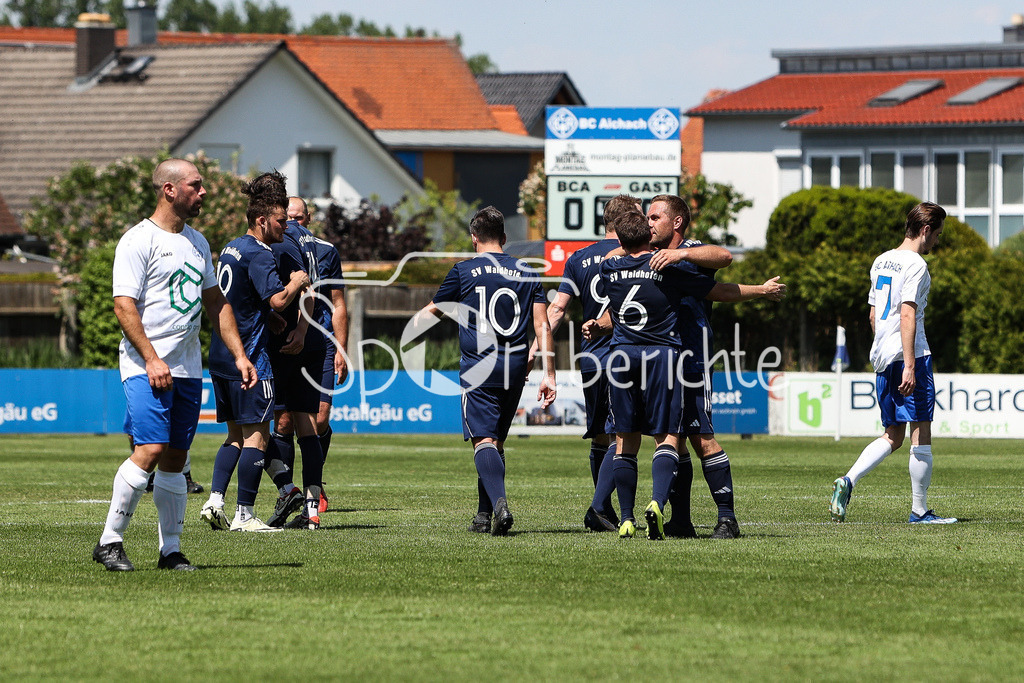 BC Aichach II - SV Waidhofen | Jubel nach 0-1
