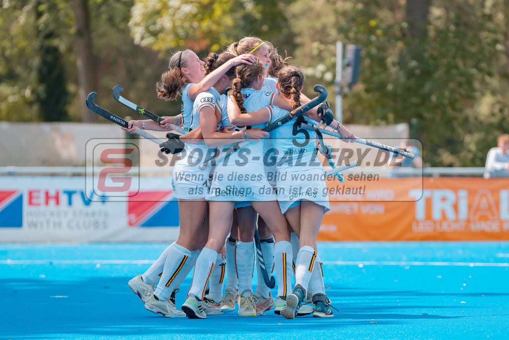 HK_20230715_102608 | Euro Hockey WU18 SF1 Belgium vs England Championship Girls & Boys am 15.7.2023 CHTC , Krefeld ,