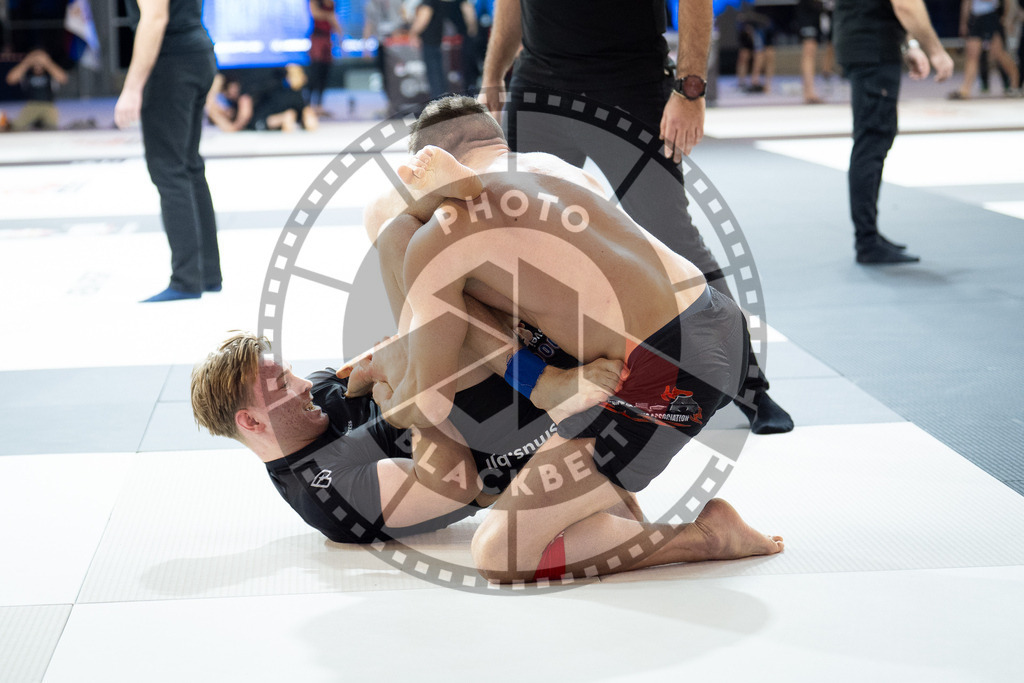 20260214PBB0919 | Fighters compete during the ADCC European Trials  competition day 1 in Belgrade, Serbia, on February 14, 2026.