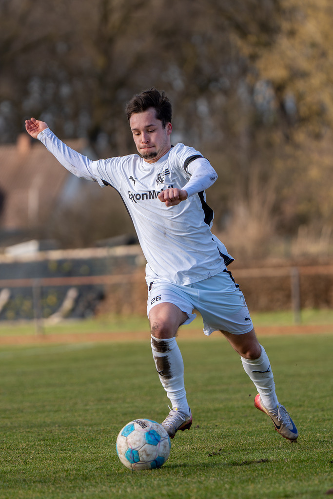Fußball I Herren I Saison 2025-2026 I Bezirksliga Weser-Ems 4 I 21. Spieltag I TuS Frisia Goldenstedt - Vfl Oythe I 3971 | jns.sportfotos - Realisiert mit Pictrs.com
