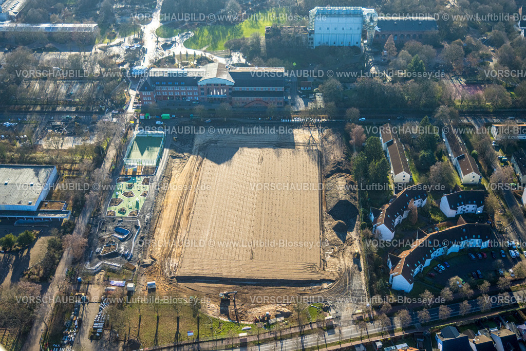 Hamm251202297 | Luftbild, Neue Mitte Uentrop, Baustelle Grüne Umweltachse mit Sportpark und Freizeitpark Werner-Figgen-Weg Ecke Alter Grenzweg, Uentrop, Hamm, Ruhrgebiet, Nordrhein-Westfalen, Deutschland