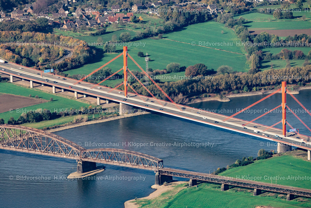 Luftbilder Duisburg-0020 | Luftbild Haus-Knipp-Eisenbahnbrücke - Realisiert mit Pictrs.com