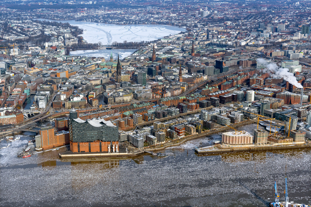 4044701 | Hafen City mit Speicherstadt und Elbphilharmonie, Freie und Hansestadt Hamburg