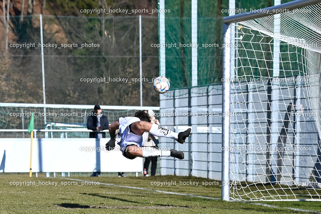 SC Landskron vs. WAC St. Andrä Juniors 11.3.2023 | #1 Alexander Manfred Hautz, Flugeinlage, Tor SC Landskron