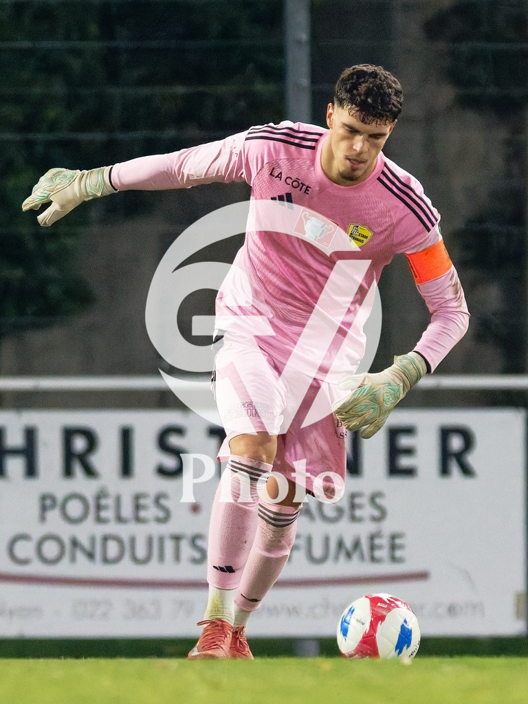 Coupe Suisse - 1/8 de finale - FC Stade Nyonnais v Neuchatel Xamax |  during the Coupe Suisse - 1/8 de finale match between FC Stade Nyonnais and Neuchatel Xamax at Centre sportif de Colovray in Nyon, Switzerland