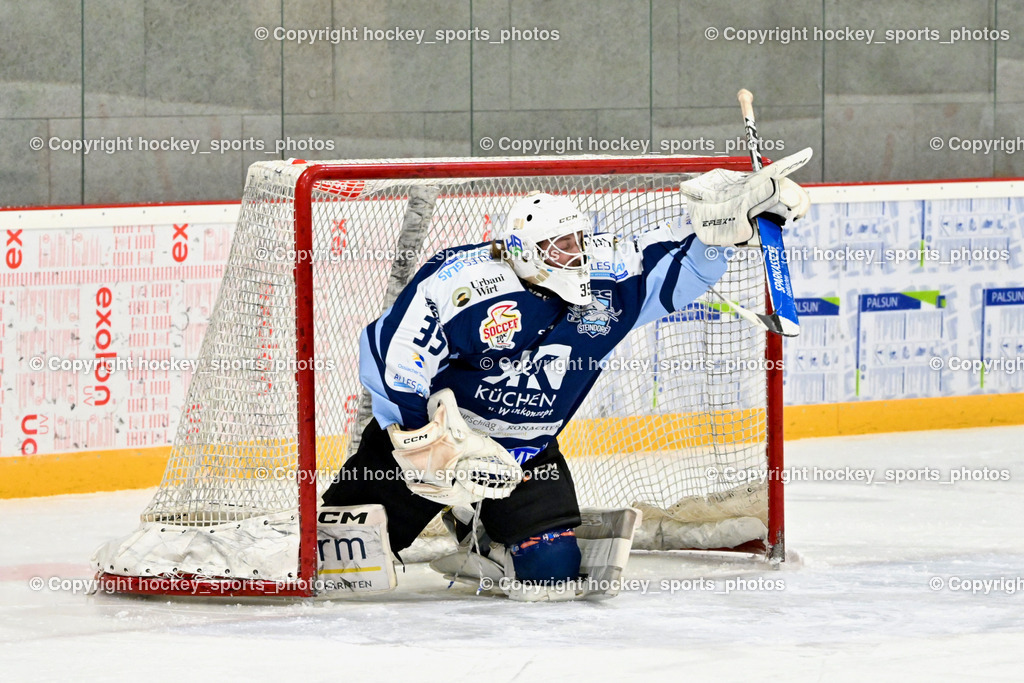 ESV FERLACH vs. ESC SOCCERZONE STEINDORF | #35 Mayronig Marco ESC Steindorf, ESV FERLACH vs. ESC SOCCERZONE STEINDORF, ESV FERLACH vs. ESC SOCCERZONE STEINDORF am 22.11.2024 in Ferlach (Eishalle Ferlach ), Austria, (Photo by Bernd Stefan)