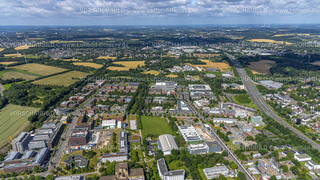 Dortmund240700559 | Luftbild, TU Technische Universität Dortmund TZDO Technologiezentrum Dortmund, Gesamtübersicht, Eichlinghofen, Dortmund, Ruhrgebiet, Nordrhein-Westfalen, Deutschland