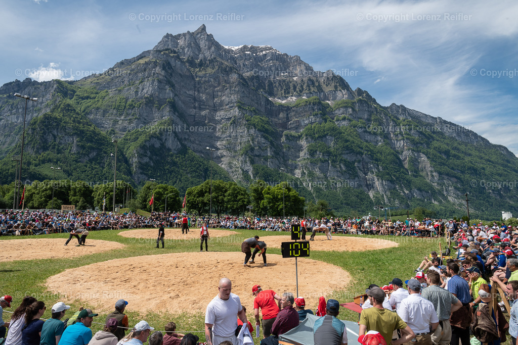 Schwingen -  Glarner Bündner 2024 | Glarus, 20.5.24, Schwingen - Glarner Bündner.