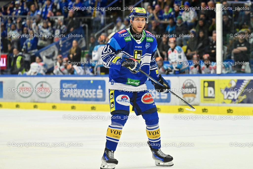 EC IDM Wärmepumpen VSV vs. STEINBACH BLACK WINGS LINZ  | #26 VAN NES Guus EC VSV, EC IDM Wärmepumpen VSV vs. STEINBACH BLACK WINGS LINZ , EC IDM Wärmepumpen VSV vs. STEINBACH BLACK WINGS LINZ  am 28.01.2025 in Villach (Stadthalle Villach), Austria, (Photo by Bernd Stefan)