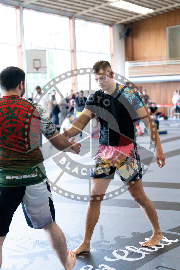 20240608PBB03277 | Fighters compete during the ILLCS VII summer edition luta livre competition in Hannover, Germany, on June 8, 2024.
