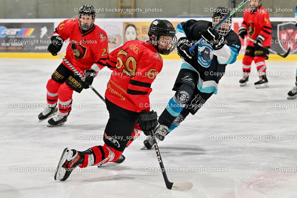 Lendhafen Seelöwen vs. Spartans Althofen | #69 Köck Jakob Spartans Althofen, Lendhafen Seelöwen vs. Spartans Althofen, Lendhafen Seelöwen vs. Spartans Althofen am 14.02.2025 in Ferlach (HTC Eishalle Ferlach), Austria, (Photo by Bernd Stefan)
