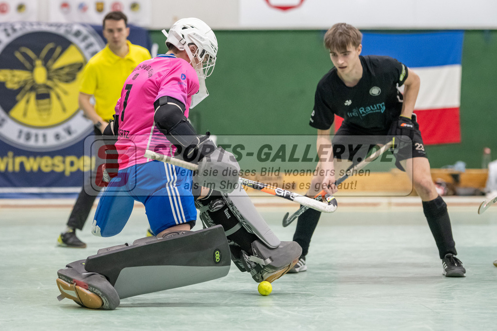 SFE_20230304_0042 | Deutsche Meisterschaft Männliche U16 Halle 2023 am 04.03.2023 in Köln (KTHC Stadion Rot-Weiss Köln Tennis and Hockey Club), Photo: Stephan Fehrmann 2022 (Sports-Gallery)