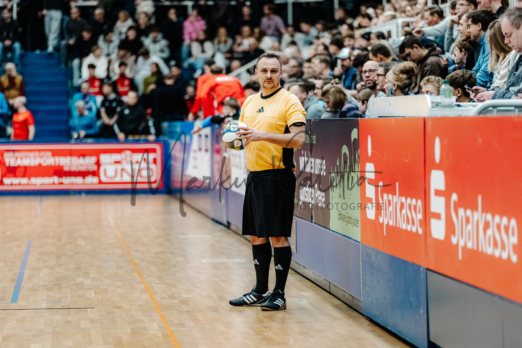 47. Stadtmeisterschaften im Hallenfußball 2025, Endrunde | Stadtmeisterschaften im Hallenfußball 2025, Endrunde, Sporthalle Berg Fidel in Münster. Foto: sportfotografie.ms | Markus Paletta - Realisiert mit Pictrs.com