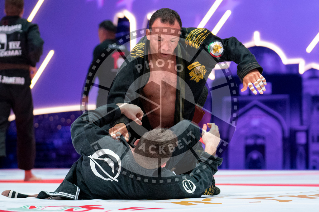 20231107PBB5196 | Fighters compete during the AJP World Master Championship in the Mubadala Arena in Abu Dhabi, Arab United Emirates, on November 7, 2023.