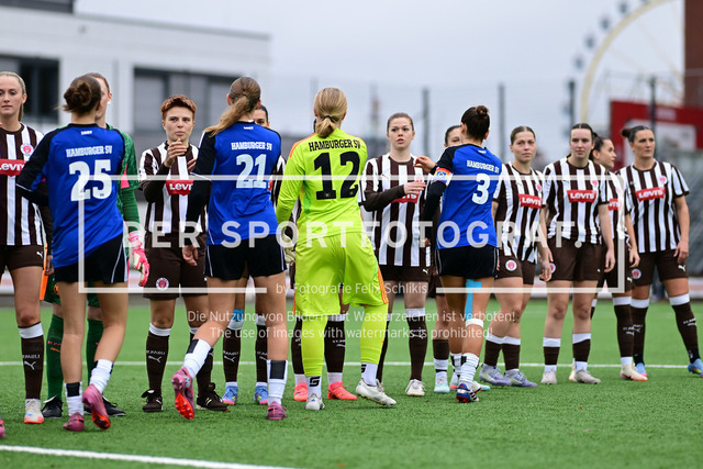 Fußball I Frauen I Saison 2025-2026 I Regionalliga Nord I 10. Spieltag I FC St. Pauli - Hamburger SV U20 I 14010 | Der Sportfotograf. - Realisiert mit Pictrs.com