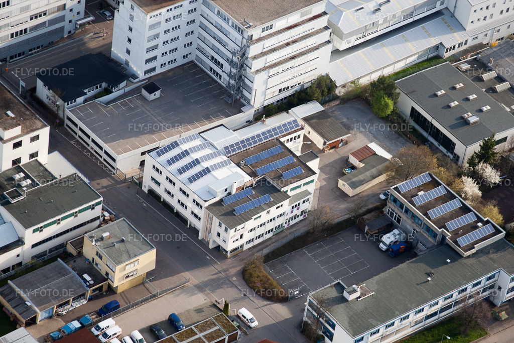 Luftbild: Firma Jilg, Dieselstr im Ortsteil Eltingen in Leonberg im Bundesland Baden-Württemberg in Deutschland. Foto: IMG_39061.jpg vom 03.04.2011 durch Werner Riehm/FLY-FOTO.de