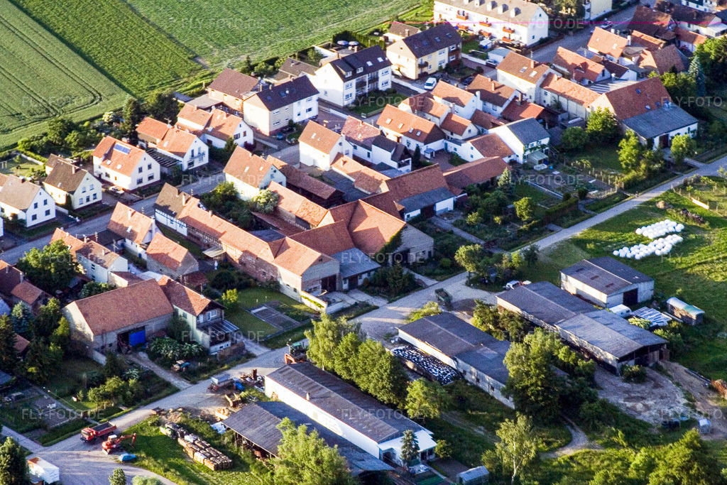 Luftbild: Saarstr in Kandel im Bundesland Rheinland-Pfalz in Deutschland. Foto: IMG_2546.jpg vom 08.06.2006 durch Werner Riehm/FLY-FOTO.de
