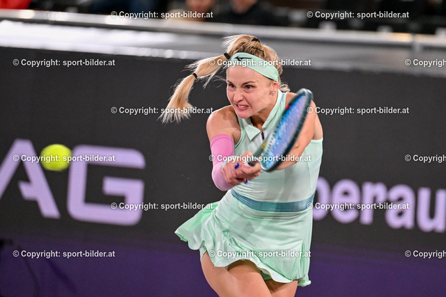 AUT, WTA500 Upper Austria Ladies Linz 2025 | 29.01.2025, Design Center Linz, AUT, Tennis WTA500 Upper Austria Ladies Linz 2025, im Bild Rebecca Sramkova of Slovakia