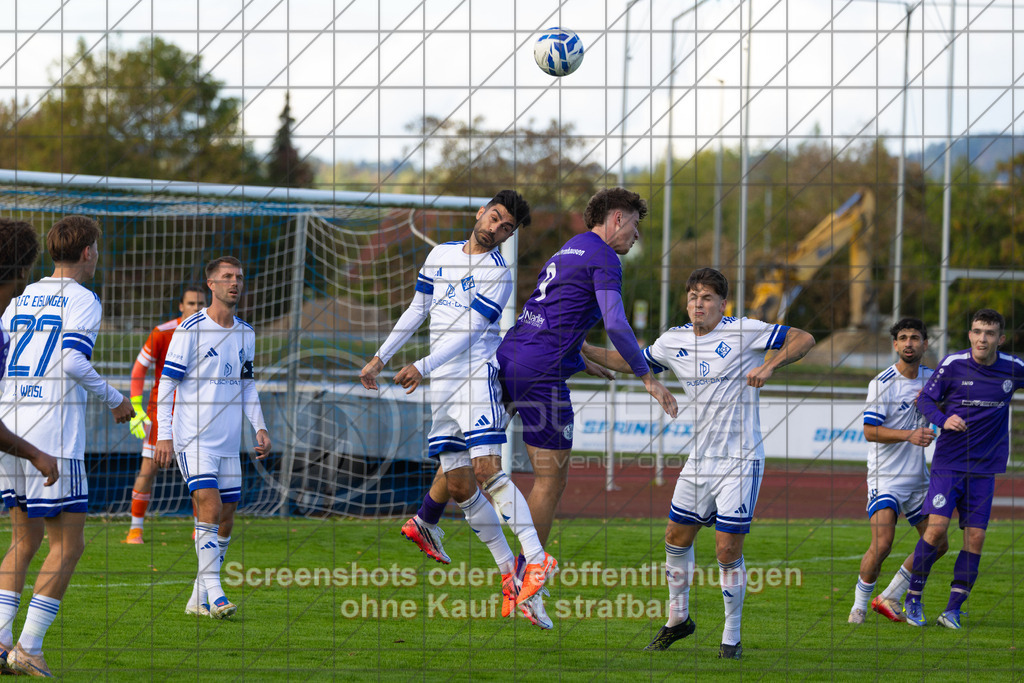 20261010_154500_0530_(c)_by_PhotoPeet | #,1.FC Eislingen (weiß) vs. TSV Bernhausen (lila), Fussball, Landesliga 2 - wfv, 11. Spieltag, Saison 2026/2027, Rasenplatz, Eichbachstation, Haldenstraße, 73054 Eislingen, 10.10.2026 - 15:30 Uhr,Foto: PhotoPeet / Sport- &amp; Eventfotografie / Peter Harich