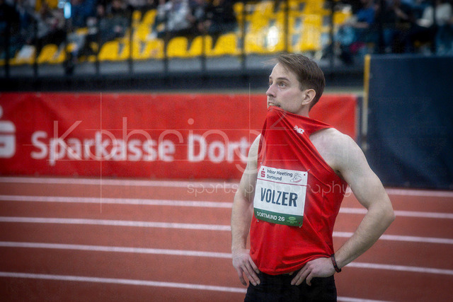 Indoor Meeting Dortmund, 08.02.2026 | DORTMUND, GERMANY - FEBRUARY 8:  Hurdler Stefan Volzer (TSV Bayer 04 Leverkusen) during the Indoor Meeting Dortmund at the Helmut-Koernig-Halle on February 8, 2026 in Dortmund, Germany. (Photo by Axel Kohring/Beautiful Sports Int.)