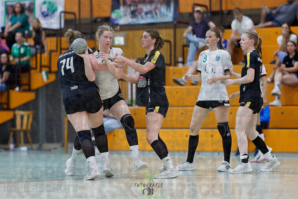 Quali-Turnier JBL wJA; Frisch Auf Göppingen - HC Rödertal | Quali-Turnier JBL wJA; Frisch Auf Göppingen - HC Rödertal am 31.05.2025 in Oberkleen (Weidig-Halle)Photo © 2025 - Jörg Heinrich - Realisiert mit Pictrs.com