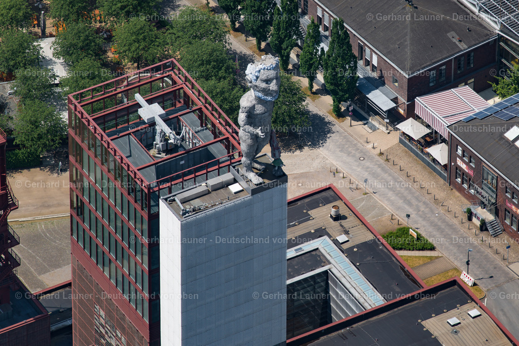 3805538 | Herkules auf dem Nordsternturm, Zeche Nordstern, Gelsenkirchen