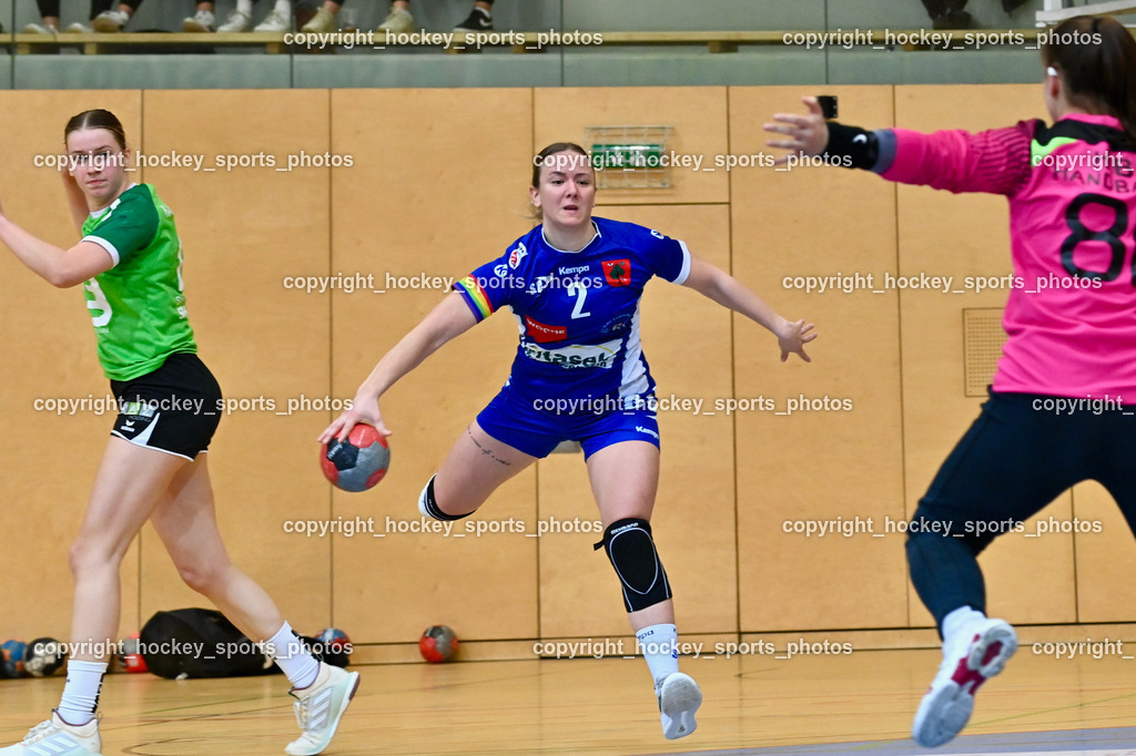 SC Ferlach Damen vs. HIB Graz 18.2.2023 | #2 Akalovic Patricia, #15 NIKOLIC Ivana
