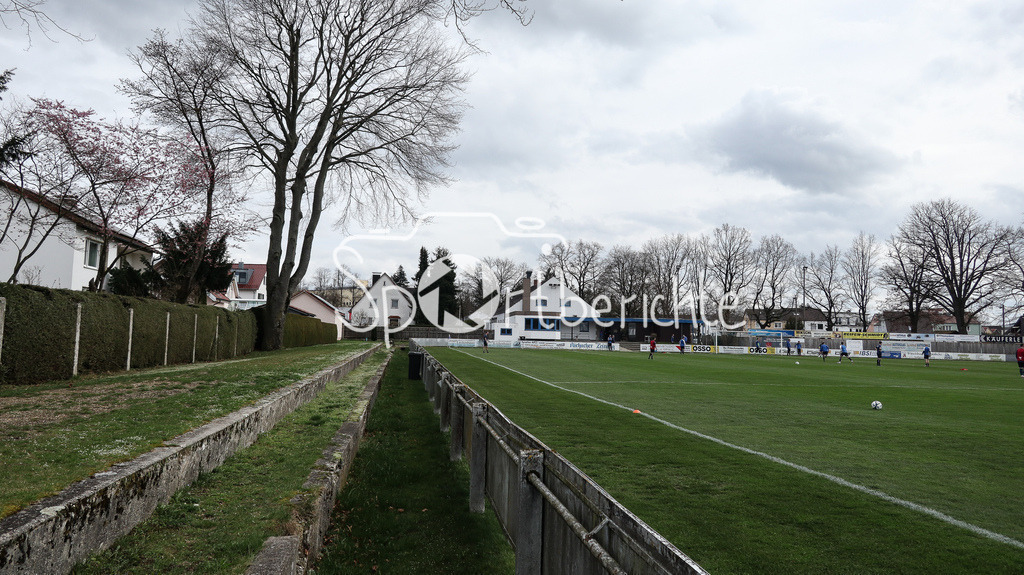 BCA-Platz Aichach | Die Heimspielstätte des BC Aichach / Sportplatz an der Schrobenhausener Strasse / Aichach / Bayern / Kreisliga Ost / Bayernliga Süd Meister