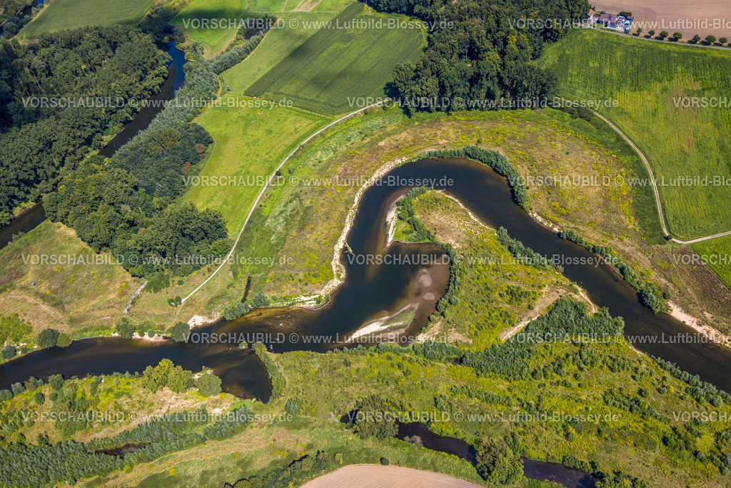 Datteln240801799Lippe_Vogelsang300dpi | Luftbild, Lipperenaturierung, Lippeschleife, Lippeverlauf, Fluss Lippe, Lippeverband, Datteln, Datteln, Ruhrgebiet, Nordrhein-Westfalen, Deutschland