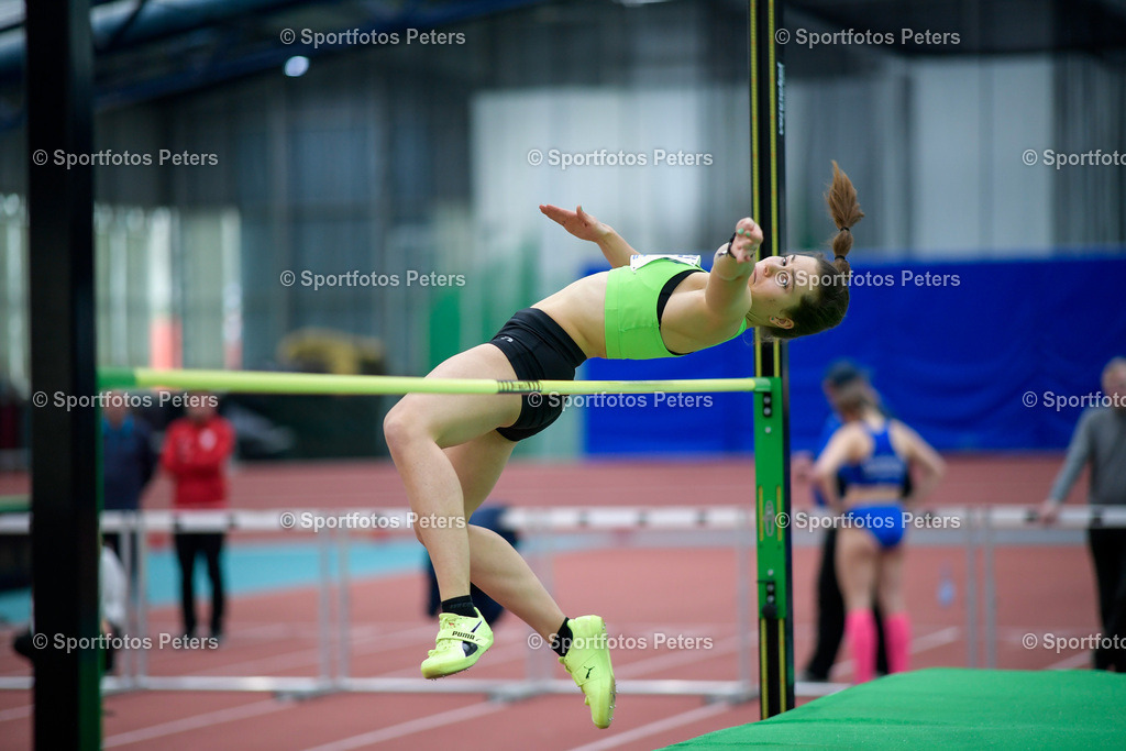 _KP12167_1 | 09.02.2025, xkaix, Leichtathletik 20. Deutsche Meisterschaften, Mehrkampf Halle v.l. Wiebke Oelgardt (SV Werder Bremen) - Realisiert mit Pictrs.com