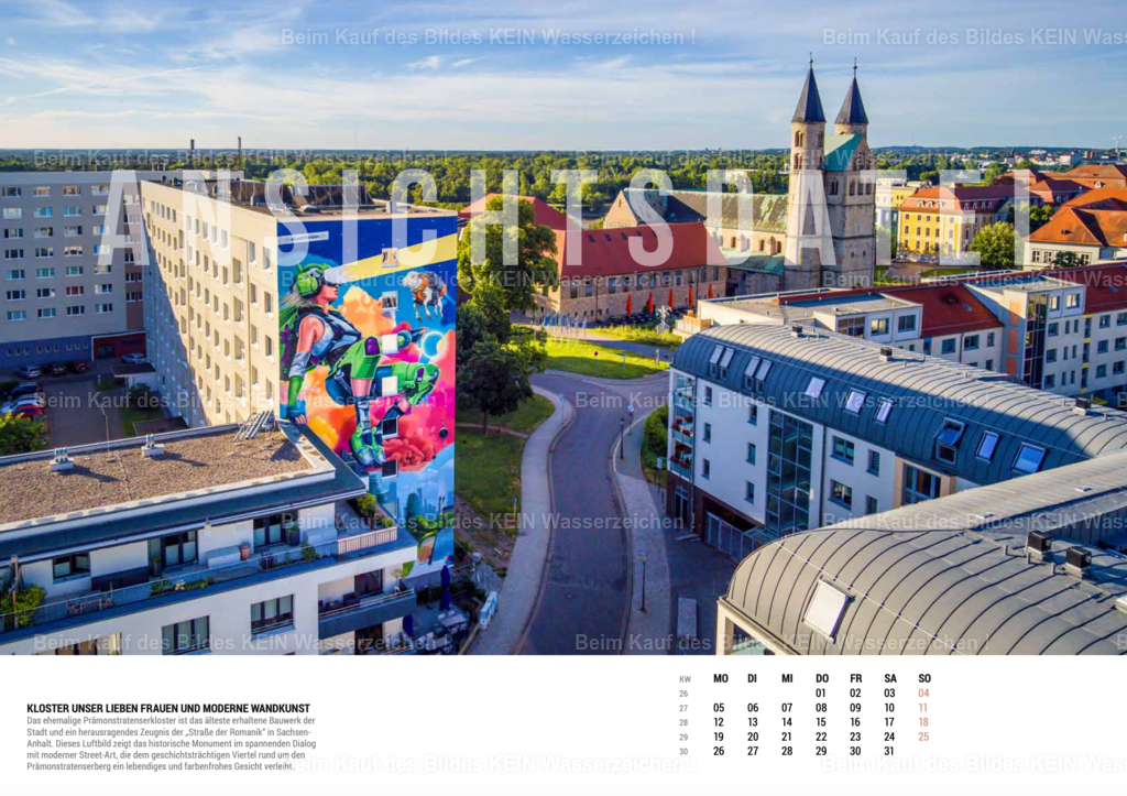 7_Magdeburg_Luftbild_Kalender_2027_Juli | Magdeburger Wandkalender mit Luftbildern für Firmen 2027 - Realisiert mit Pictrs.com