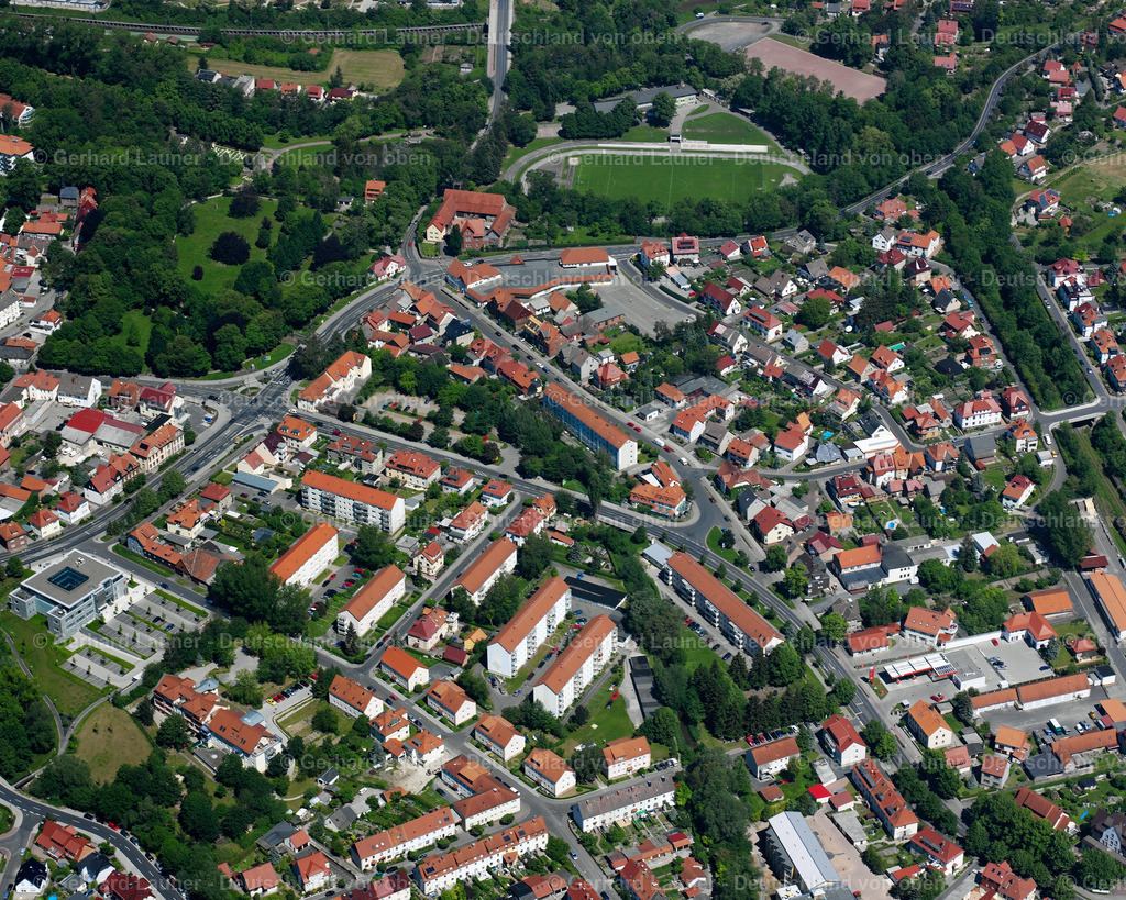 2634156 | HEILBAD HEILIGENSTADT 09.06.2006 Stadtansicht des Innenstadtbereiches  in Heilbad Heiligenstadt im Bundesland Thüringen, Deutschland // City view on down town  in Heilbad Heiligenstadt in the state Thuringia, Germany Foto: Gerhard Launer
