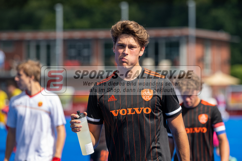 SFE_20230716_0136 | EuroHockey EM U18 Boys 3th 4th Netherlands vs Spain am 16.07.2023 in Krefeld (Gerd-Wellen-Hockeyanlage), Photo: Stephan Fehrmann 2023 (Sports-Gallery)