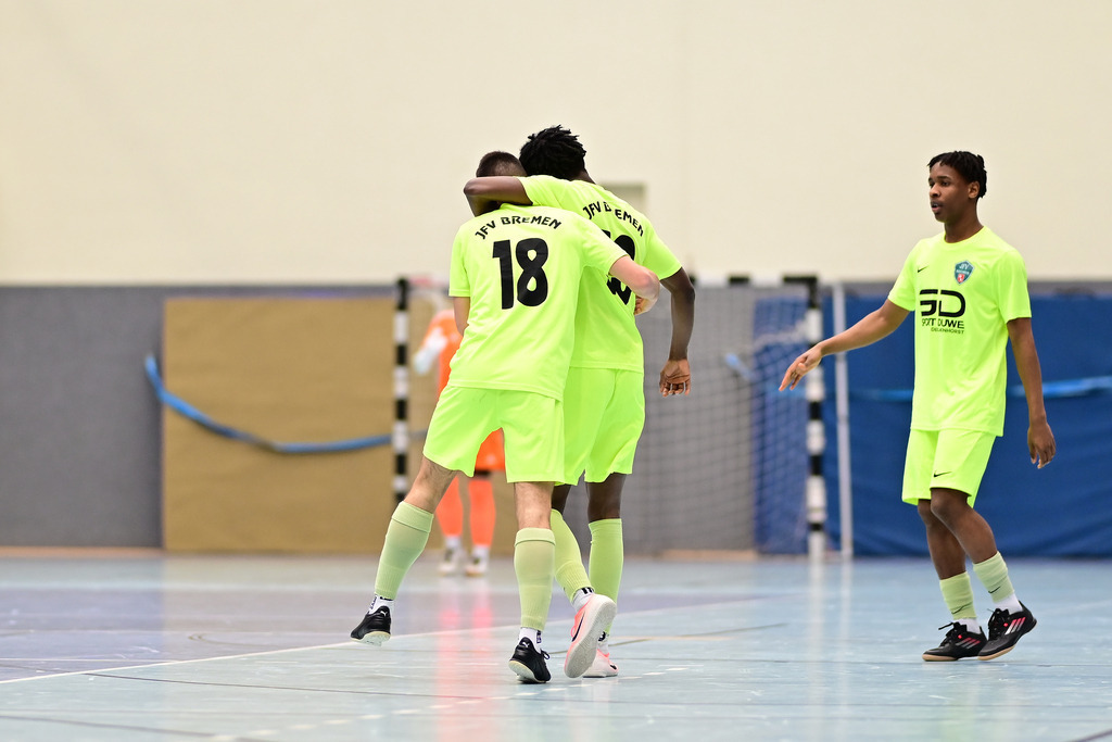 Futsal I Junioren I Saison 2024-2025 I NORDFV Regionalmeisterschaft | Der Sportfotograf. - Realisiert mit Pictrs.com