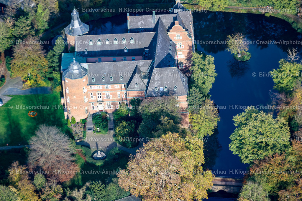 Luftbild-Bedburg 50181-Schloss Bedburg Graf-Salm-Straße -8533 | Luftbildfotografie Hermann Klöpper - Realisiert mit Pictrs.com