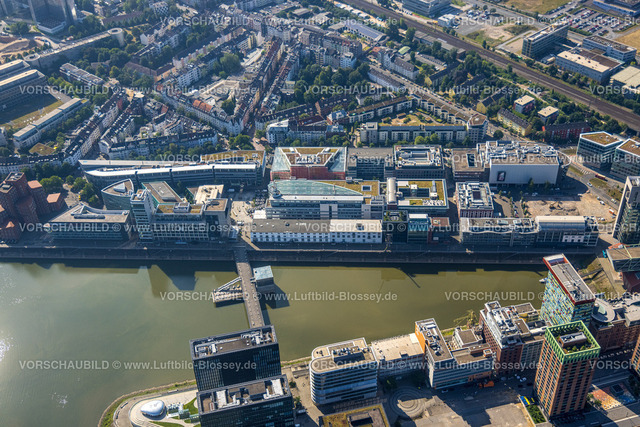 Duesseldorf220700969 | Luftbild, Medienhafen, Hafen, Düsseldorf, Rheinland, Nordrhein-Westfalen, Deutschland