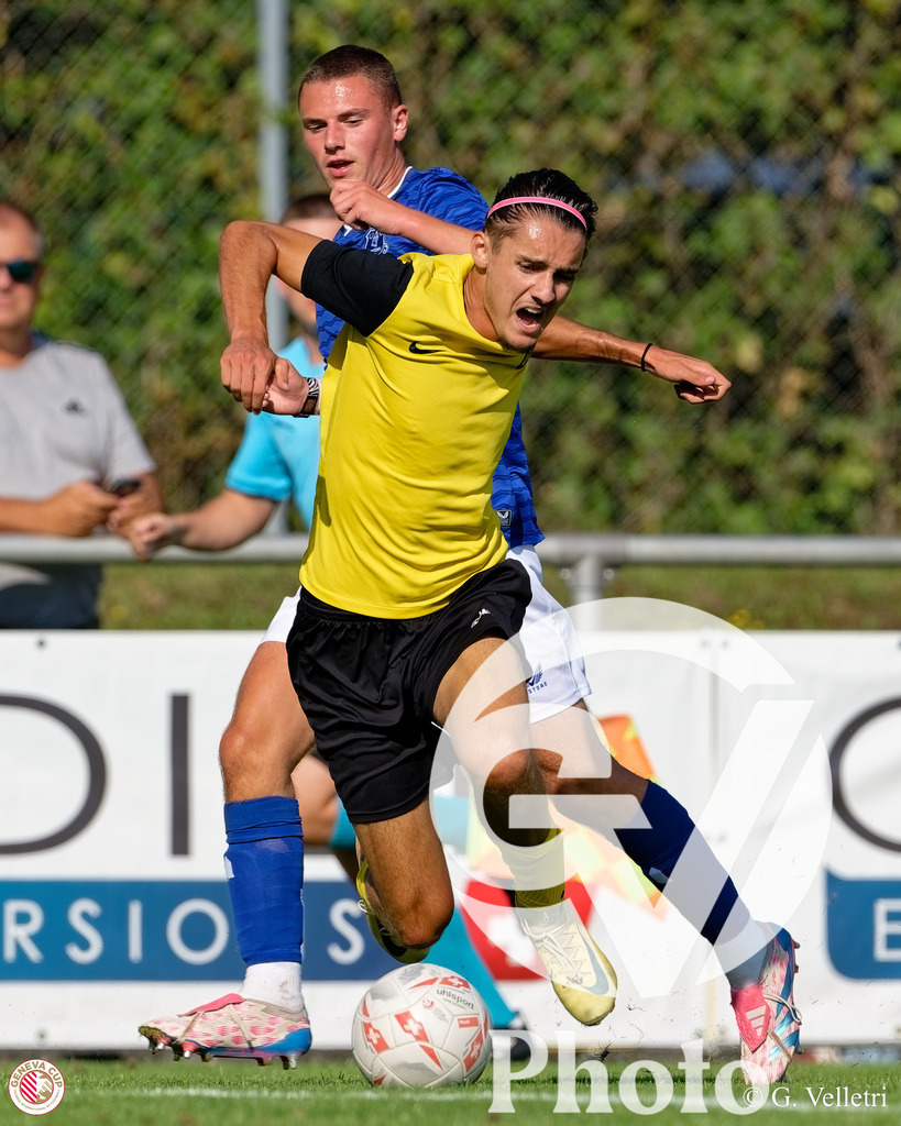 GenevaCup Group Phase - FC Meyrin v Everton FC | during the GenevaCup Group Phase match between FC Meyrin and Everton FC at Stade des Arberes in Meyrin, Switzerland