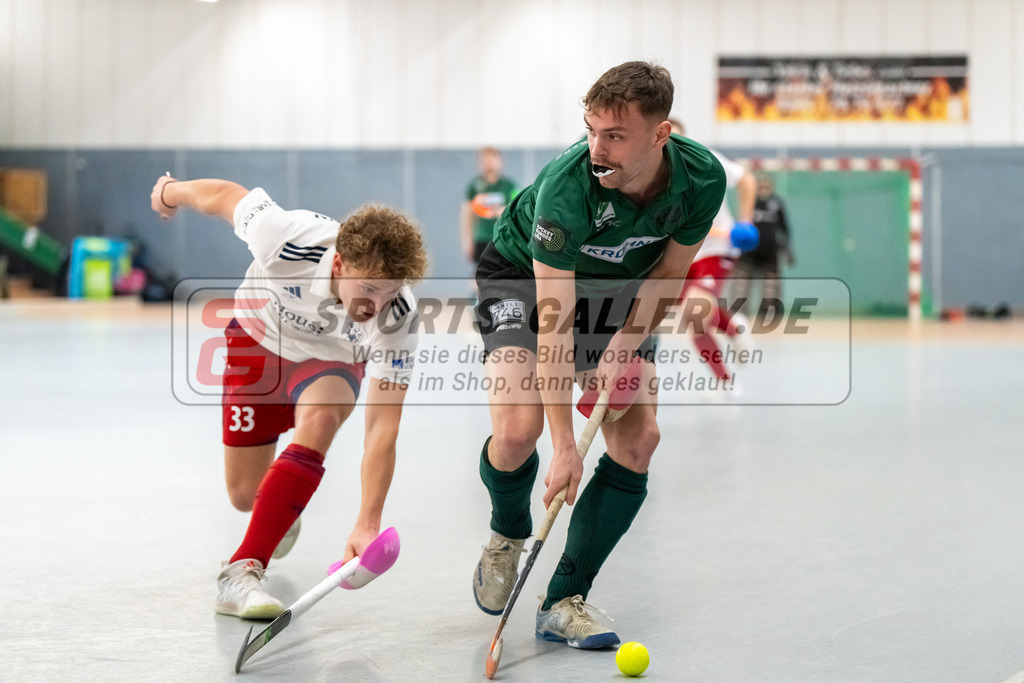 HK_20241208_109954 | 2. Bundesliga Halle Herren Club Raffelberg - Düsseldorfer HC am 8.12.2024 Raffelberg Halle, Duisburg ,