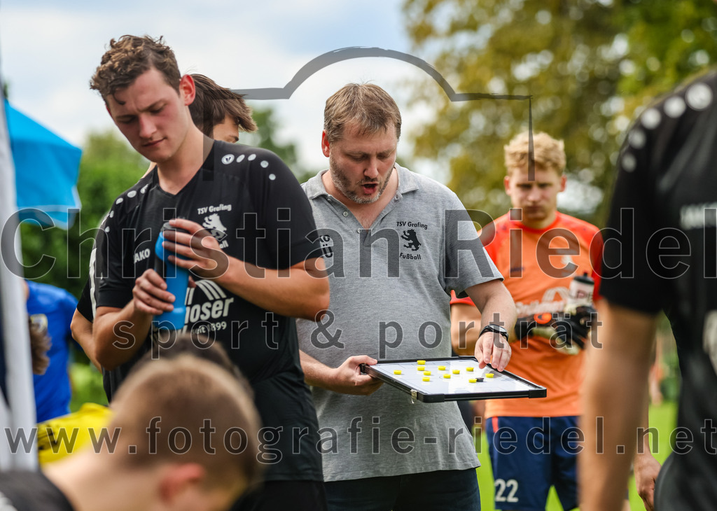 2023-09-03_002_TSV_Grafing_II_gegen_SV_Dornach_II | Grafing, Deutschland, 03.09.2023:
Fußball, A-Klasse 2023 / 2024, 3. Spieltag, TSV Grafing II gegen SV Dornach II, Endergebnis: 0:0

Trainer Peter Uehlein (TSV Grafing)

Foto: Christian Riedel / fotografie-riedel.net