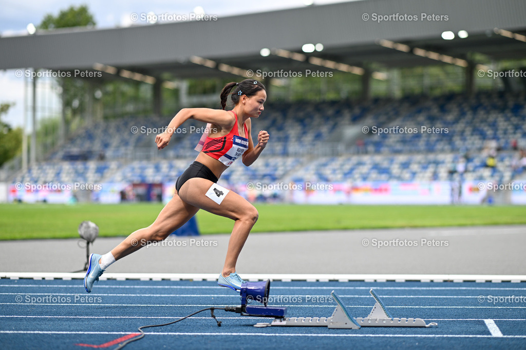 KP1_7241_1 | 21.07.2025, xkaix, Leichtathletik, FISU World University Games 2025 v.l. Thanh Nguyen Thi Kim (Vietnam) - Realisiert mit Pictrs.com