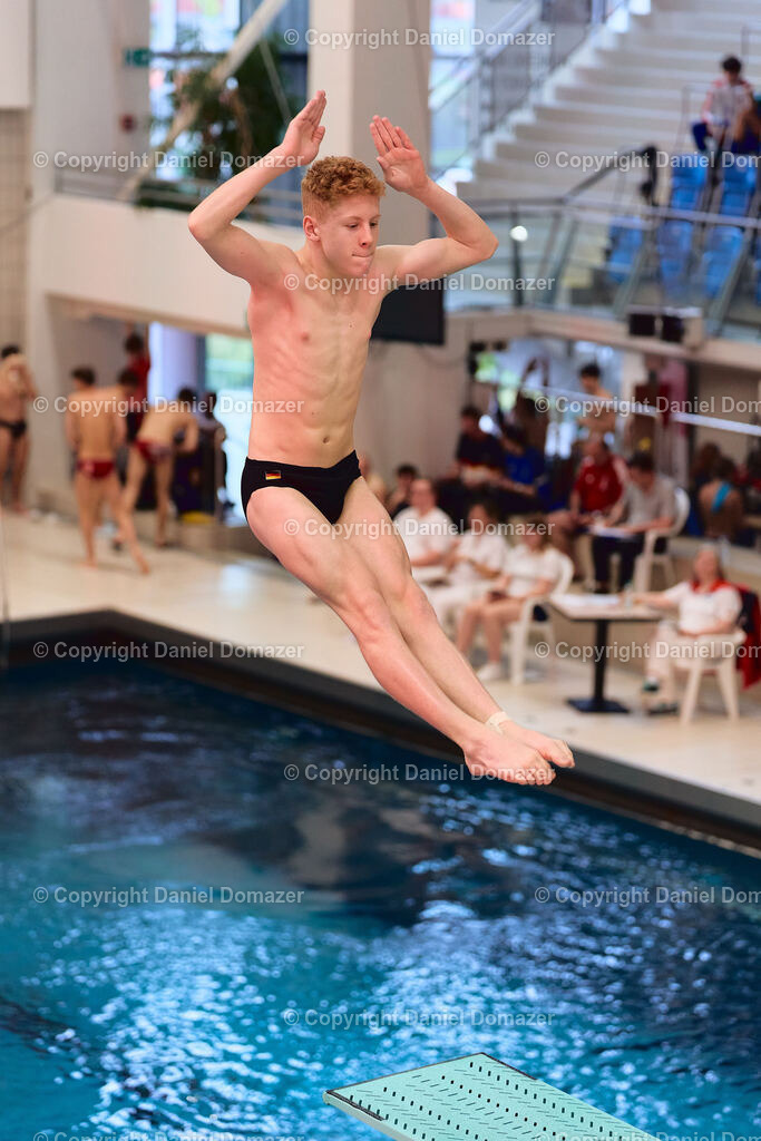International Youth Diving Meet 2026 | Day 3 of 5 | International Youth Diving Meet 2026| Day 3 of 5 | 24.04.2026 | Youth diving competition featuring 1m and 3m springboard and platform at the Schwimmsportkomplex Freiberger Platz in Dresden.@ Domazer Photography - Realisiert mit Pictrs.com