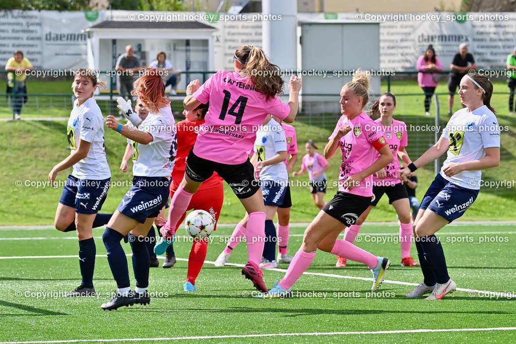 Liwodruck Carinthians Hornets vs. SV Weikersdorf 11.9.2022 | #14 Nicole Dominique Gatternig, #15 Sophia Schlager, #19 Maria Pross, #27 Jasmin Michelle Ortner, #5 Theresa Johanna Knoll