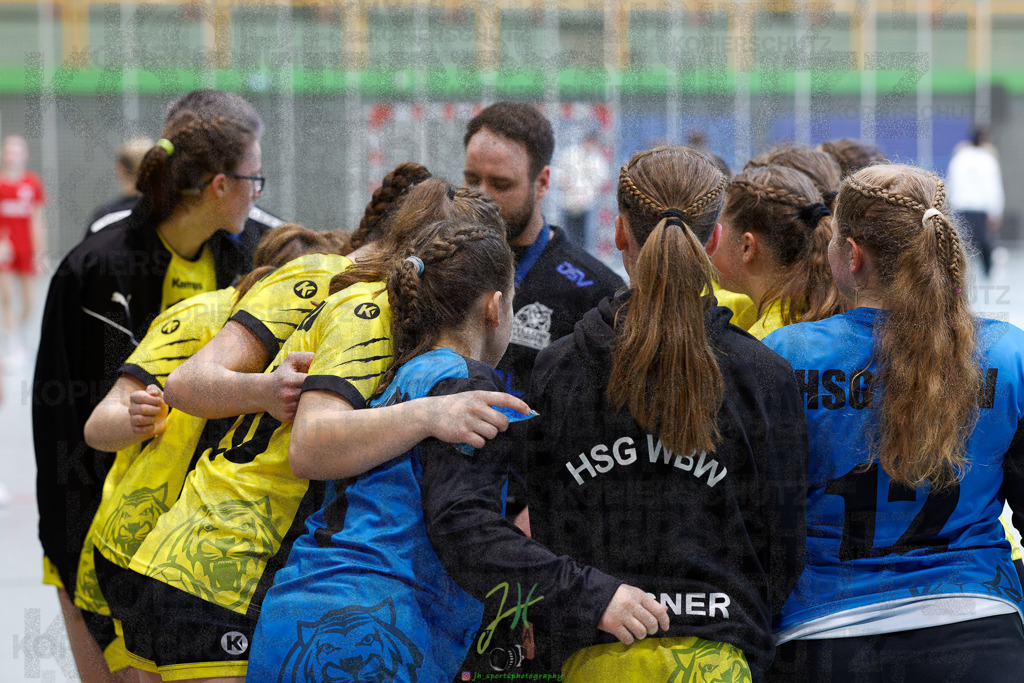 Hessenmeisterschaft wJC - Finale; HSG Kleenheim - HSG Weiterstadt/ Braunsh.Worf. | Hessenmeisterschaft wJC - Finale; HSG Kleenheim - HSG Weiterstadt/ Braunsh.Worf. am 22.03.2025 in Biedenkopf (Sporthalle Lahntalschule)Photo © 2025 - Jörg Heinrich - Realisiert mit Pictrs.com