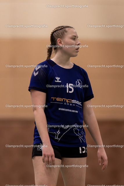 Handball I Damen I Saison 2025-2026 I Verbandsliga Süd I 15. Spieltag I HSG Kalkberg 06 - HSG Holsteinische Schweiz 239 | Hannah Zickermann (15, HSG Kalkberg 06) - Realisiert mit Pictrs.com